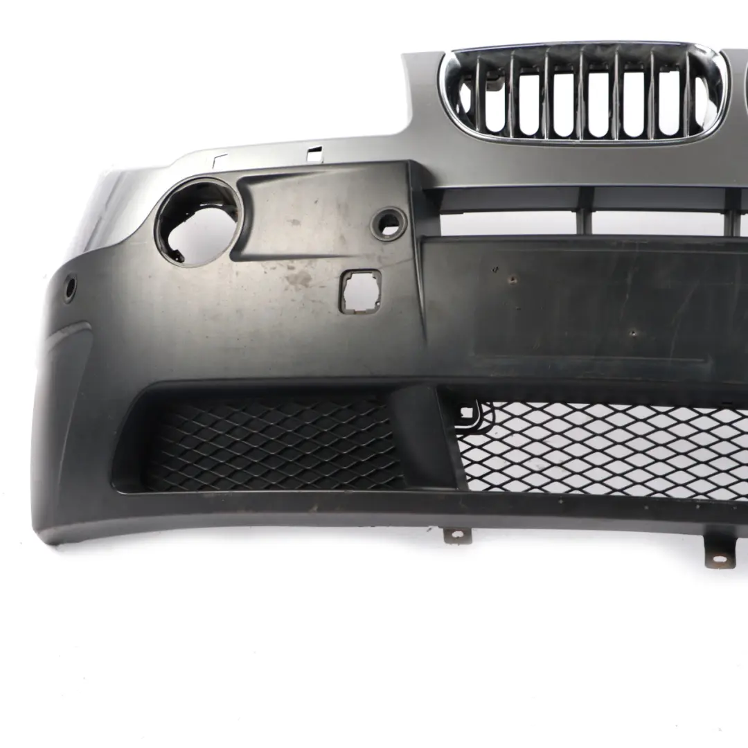 BMW X3 E83 Front Bumper PDC Headlight Cleaning Silbergrau Grey Metallic - A08 - SKU 0409897-SBG - Part number 0409897
