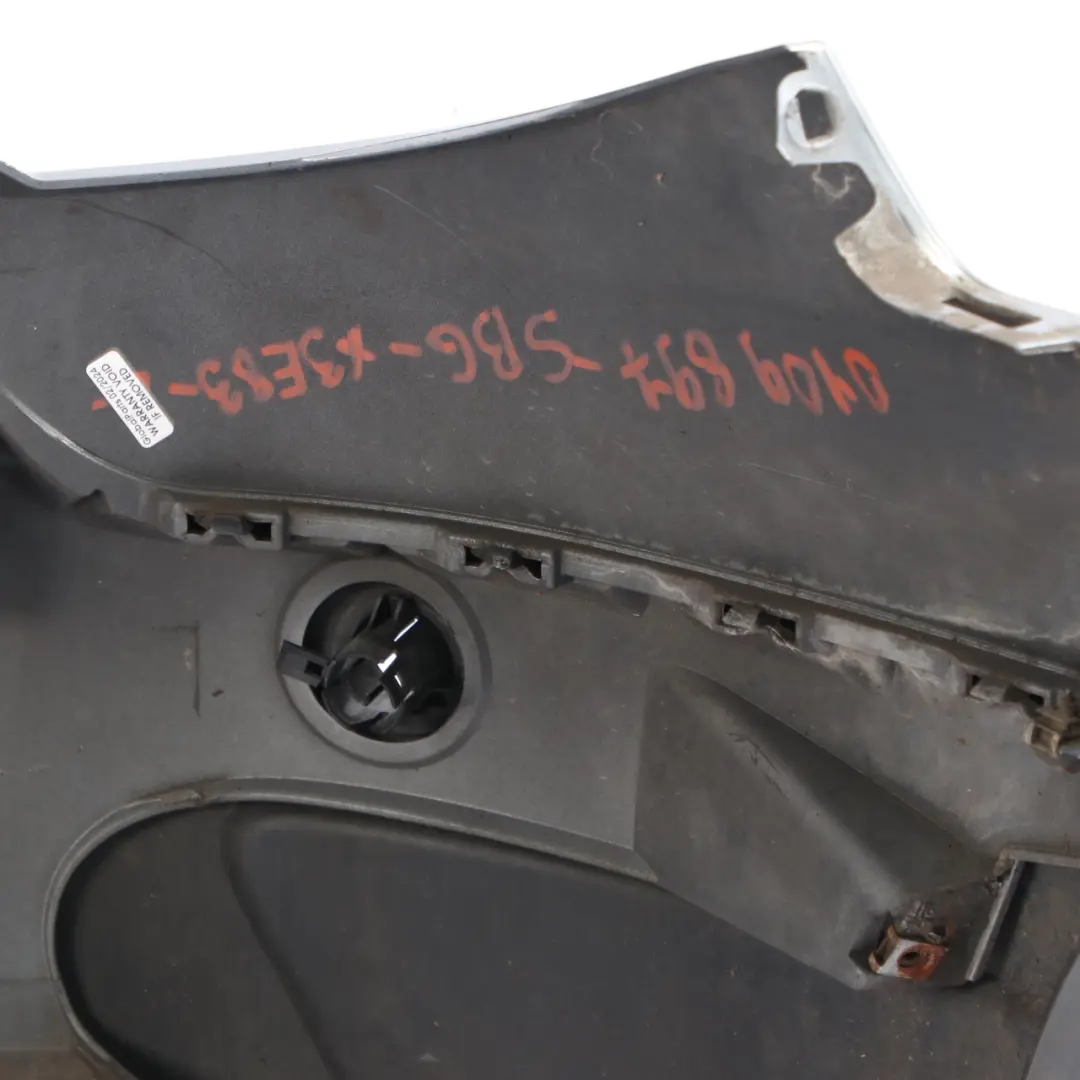 Front Bumper PDC Headlight Cleaning Silbergrau Grey Metallic - A08 to BMW X3 E83 with Part number 0409897 BMW X3 E83 Front Bumper PDC Headlight Cleaning Silbergrau Grey Metallic - A08 - SKU 0409897-SBG - Part number 0409897