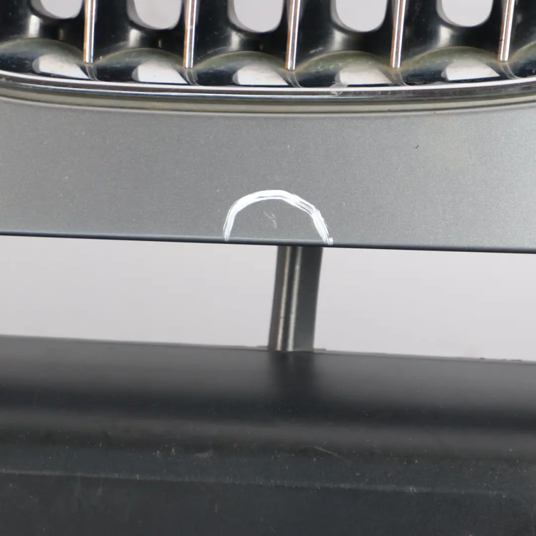 BMW X3 E83 Front Bumper PDC Headlight Cleaning Silbergrau Grey Metallic - A08 - SKU 0409897-SBG - Part number 0409897