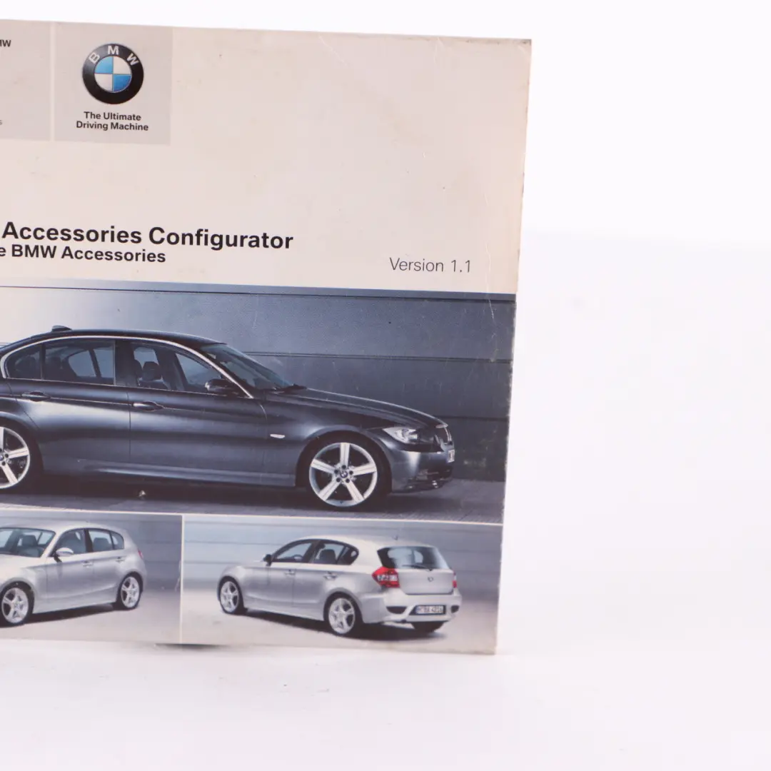 Accessories Configurator Disc CD Version 1.1 to BMW with Part number 0411691 BMW Accessories Configurator Disc CD Version 1.1 - SKU 0411691 - Part number 0411691