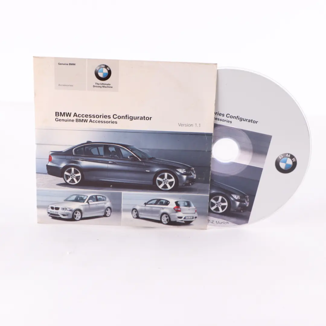 BMW Accessories Configurator Disc CD Version 1.1 - SKU 0411691 - Part number 0411691