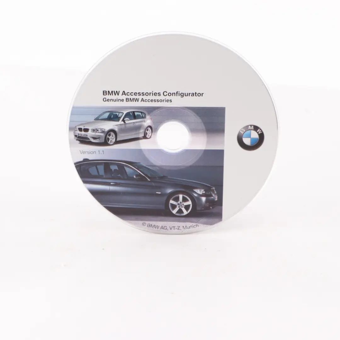 Accessories Configurator Disc CD Version 1.1 to BMW with Part number 0411691 BMW Accessories Configurator Disc CD Version 1.1 - SKU 0411691 - Part number 0411691