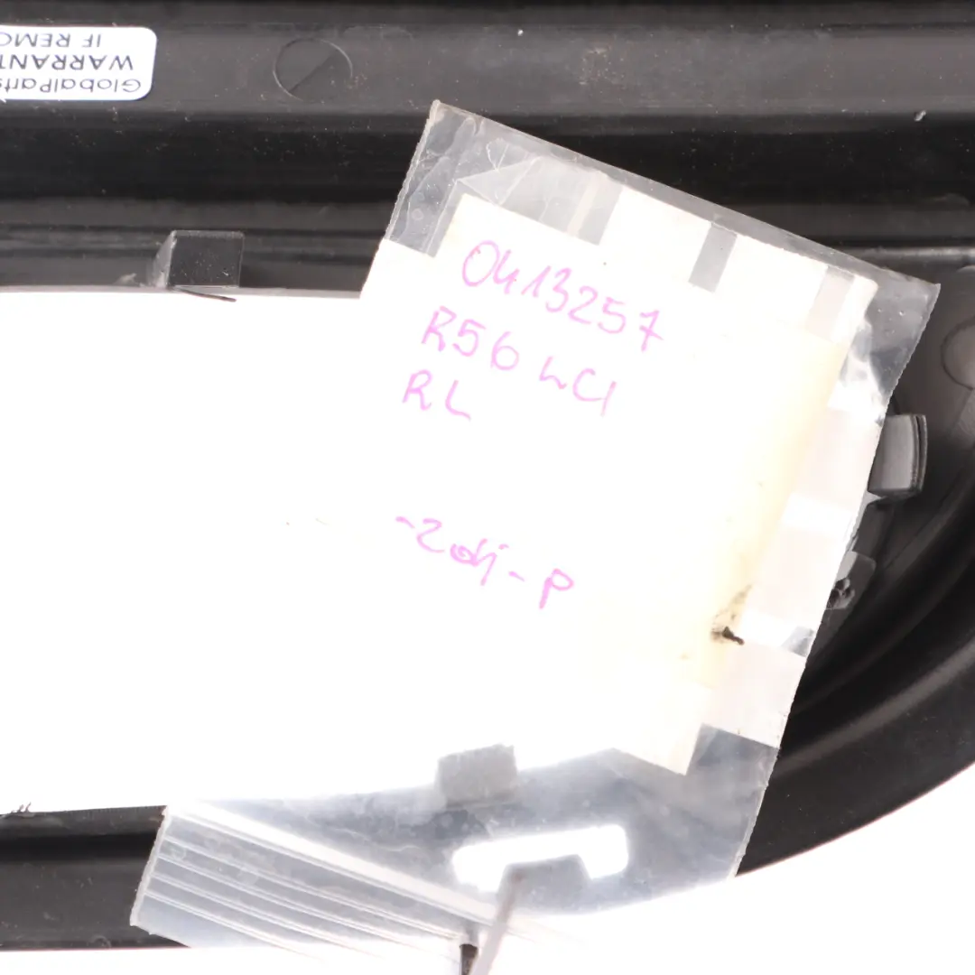 Mini R56 R57 R58 JCW Heckstoßstange Kühlergrill Aerokit Gitter Links - SKU 0413257 - Teilenummer 0413257
