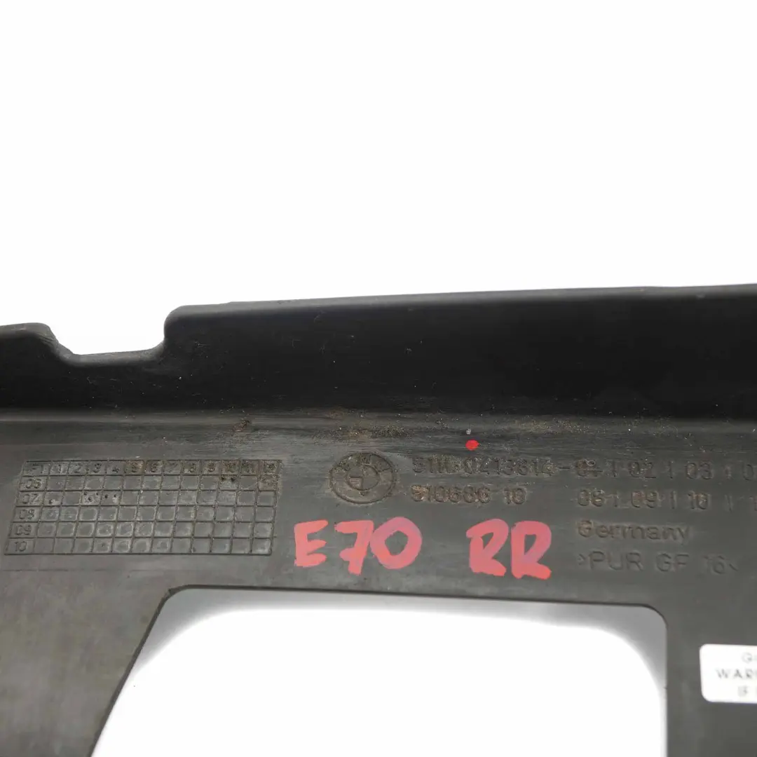 BMW X5 E70 Support de Pare-chocs Arrière Droite Aero - SKU 0413814 - Numéro de pièce 0413814