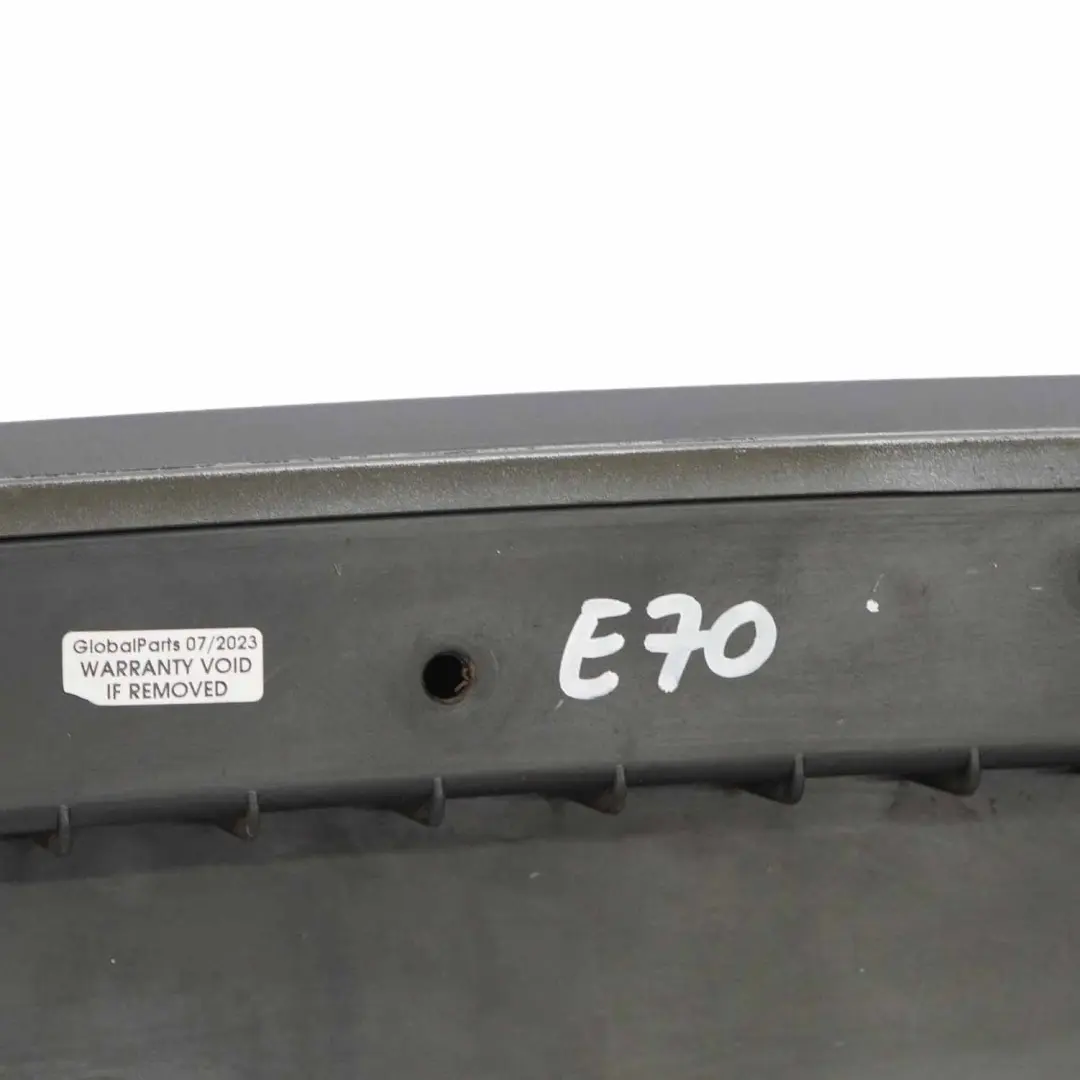 BMW X5 E70 Diffusore Paraurti Aero Pannello Posteriore Centrale Spacegrau - A52 - SKU 0413818-SCG1 - Numero di parte 0413818