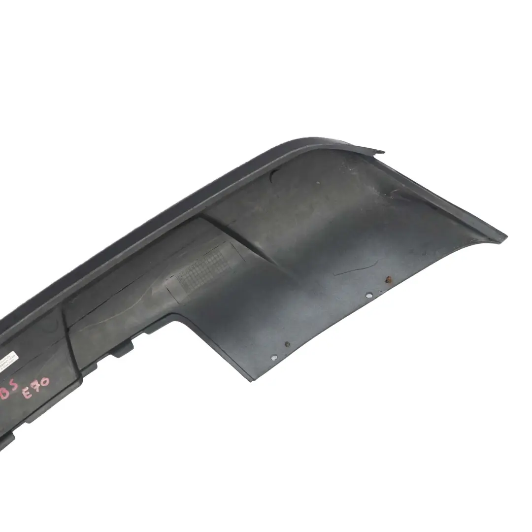 Bumper Diffuser Aero Rear Lower Centre Trim Panel Black Sapphire 475 to BMW X5 E70 with Part number 0413818 BMW X5 E70 Bumper Diffuser Aero Rear Lower Centre Trim Panel Black Sapphire 475 - SKU 413818 - Part number 0413818