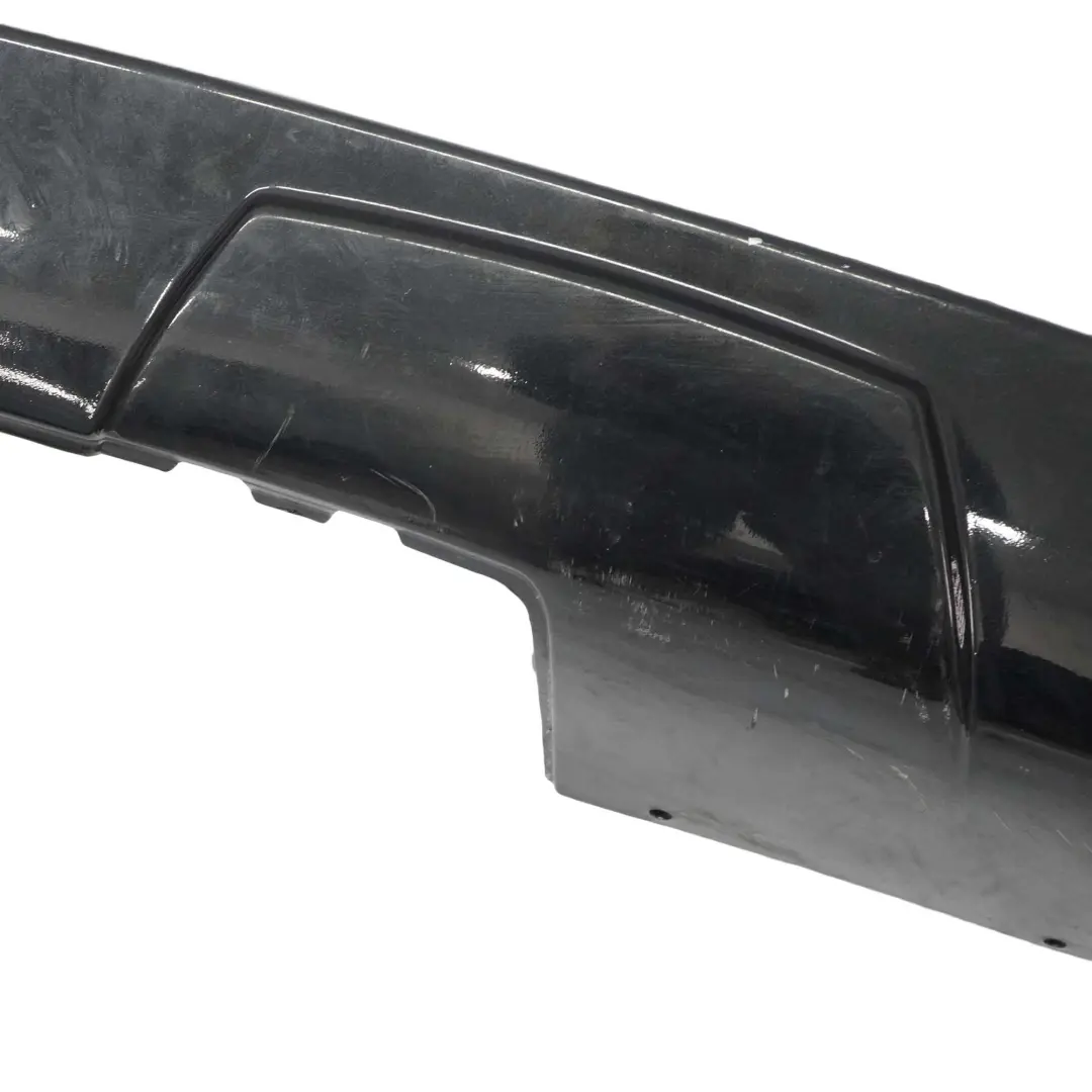 BMW X5 E70 Bumper Diffuser Aero Rear Lower Centre Trim Panel Black Sapphire 475 - SKU 413818 - Part number 0413818