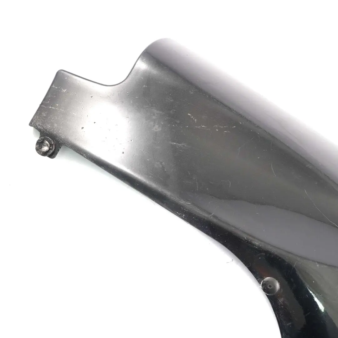 BMW E70 Paraurti Posteriore Sinistro Aero Laterale Inferiore Nero Zaffiro - SKU 0413819-BS - Numero di parte 0413819
