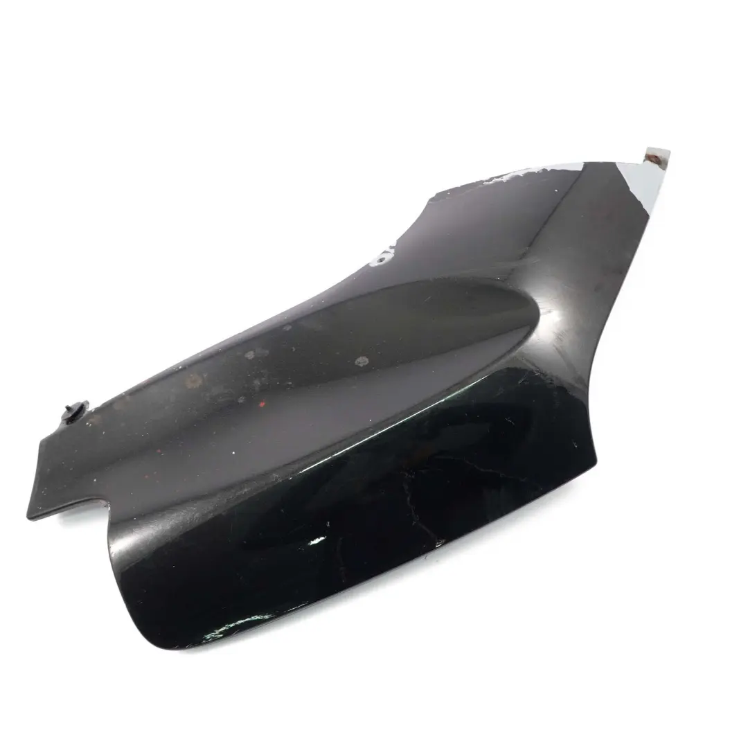 BMW X5 E70 Bumper Rear Right O/S Aero Lower Side Trim Cover Black Sapphire - 475 - SKU 0413820-BS - Part number 0413820