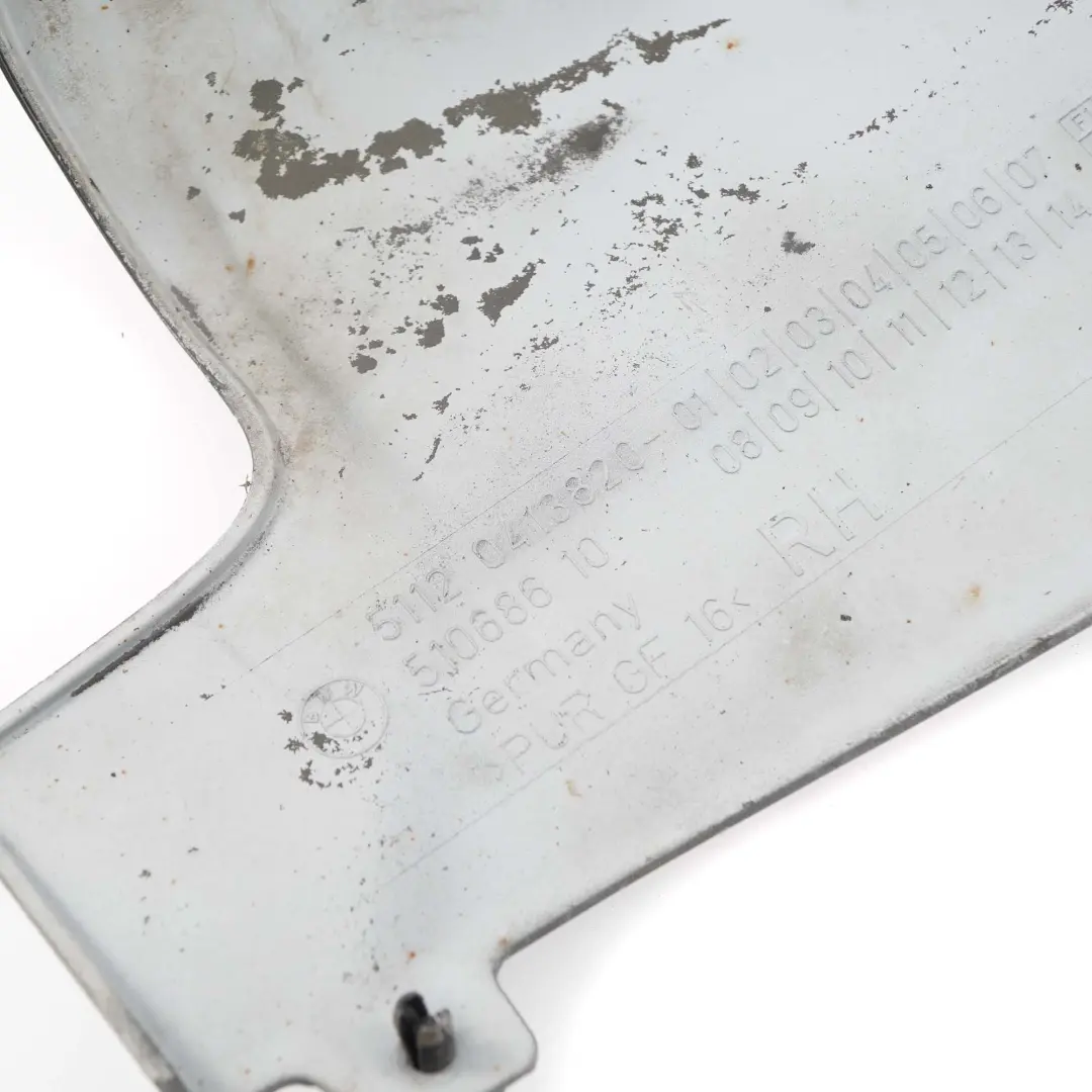 BMW X5 E70 Paraurti Posteriore Destro Aero Lower Side Cover Nero Zaffiro - 475 - SKU 0413820-BS - Numero di parte 0413820