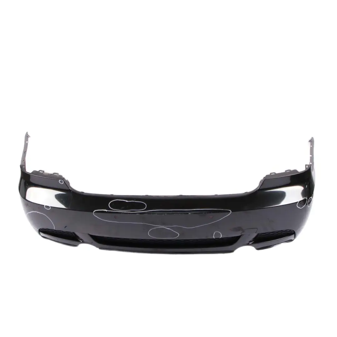 BMW E92 E93 Rear Bumper 335i 335d Aerodynamic Aero PDC Black Sapphire - 475 - SKU 0414374-BS - Part number 0414374