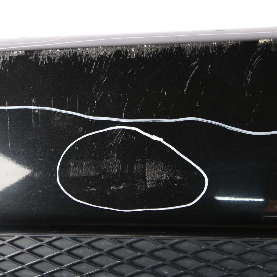 Bumper 335i 335d Aerodynamic Aero PDC Black Sapphire - 475 to BMW E92 E93 Rear with Part number 0414374 BMW E92 E93 Rear Bumper 335i 335d Aerodynamic Aero PDC Black Sapphire - 475 - SKU 0414374-BS - Part number 0414374