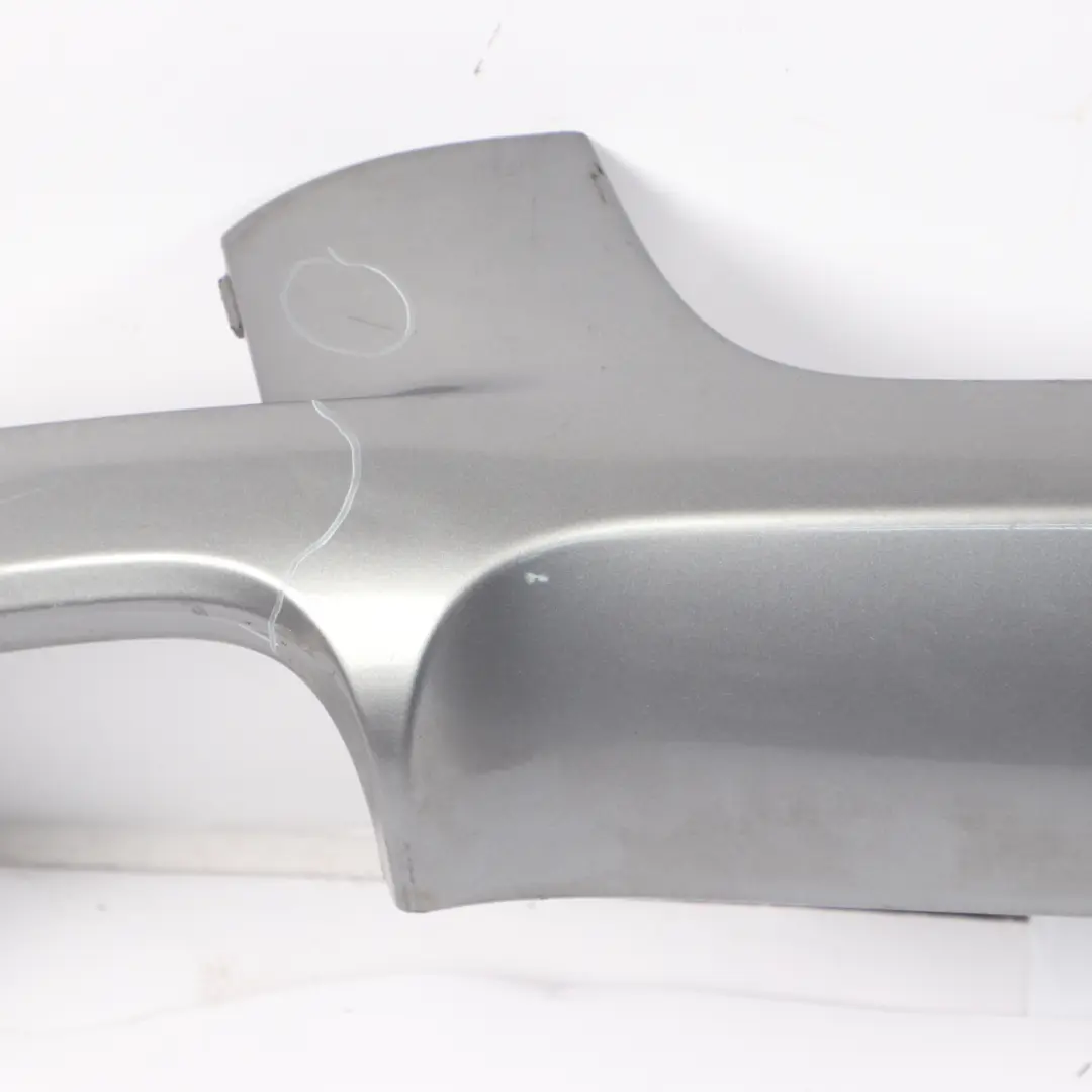 Bumper Diffuser BMW E92 E93 335d 335i Aero Bottom Trim Panel Spacegrau A52 to Rear with Part number 0414375 Rear Bumper Diffuser BMW E92 E93 335d 335i Aero Bottom Trim Panel Spacegrau A52 - SKU 0414375-SCG - Part number 0414375