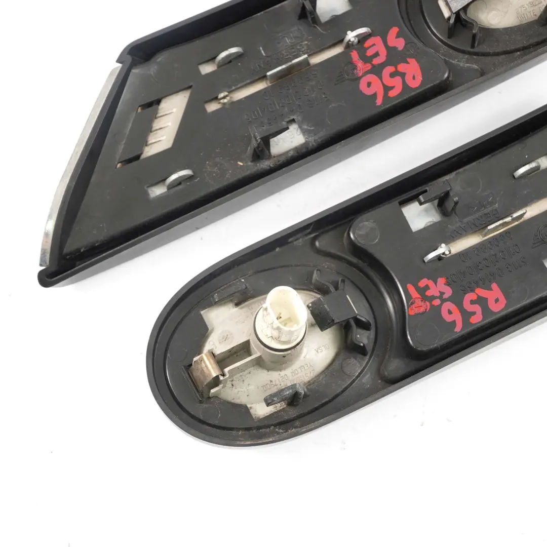 Side Indicator Mini R56 LCI Left Right N/O/S Direction Turn Trim Set UK Flag - SKU 0414455/0414456 - Part number 0414455