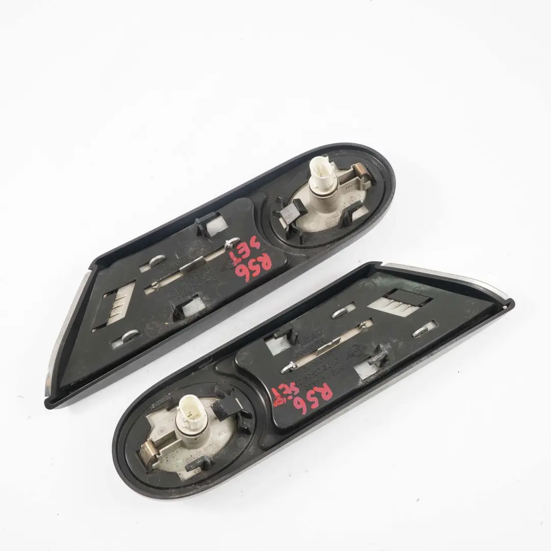 Fahrtrichtungsanzeiger Seitenblinker Set Links Rechts UK Flagge für Mini R56 mit Teilenummer 0414455 Mini R56 Fahrtrichtungsanzeiger Seitenblinker Set Links Rechts UK Flagge - SKU 0414455/0414456 - Teilenummer 0414455