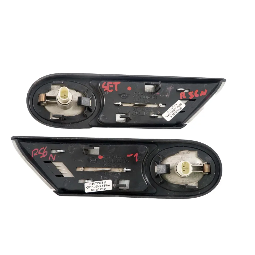 Indicatore Direzionale Freccia Laterale Set Sinistra Destra London 2012 per Mini R56 con numero di parte 0414455 Mini R56 Indicatore Direzionale Freccia Laterale Set Sinistra Destra London 2012 - SKU 0414455-1 - Numero di parte 0414455