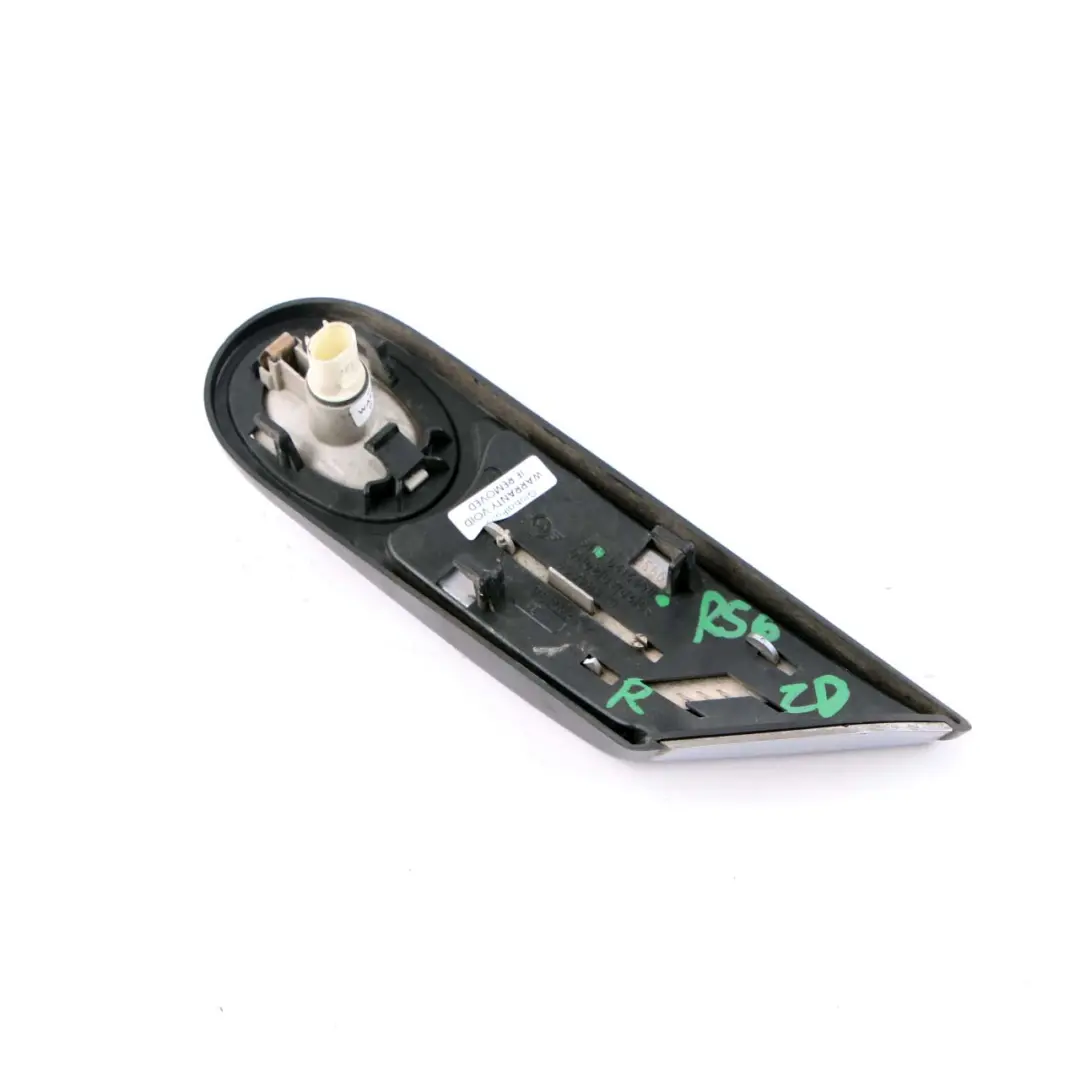 Direction Turn Side Indicator Carrier Trim Right O/S to Mini Cooper R55 R56 LCI with Part number 432572 Mini Cooper R55 R56 LCI Direction Turn Side Indicator Carrier Trim Right O/S - SKU 0414456 - Part number 432572