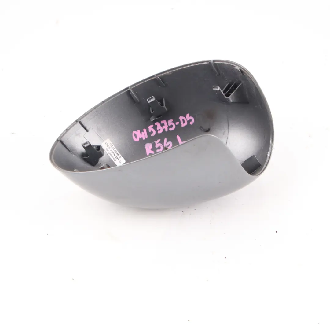 Cover Wing Mirror Mini R55 R56 Power Fold Cap Casing Left N/S Dark Silver - 871 - SKU 0415375-DS - Part number 0415375