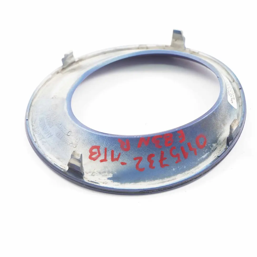 Fog Lamp Cover BMW X3 E83 LCI Front Right Bumper Montegoblau Montego Blue A51 to with Part number 0415732 Fog Lamp Cover BMW X3 E83 LCI Front Right Bumper Montegoblau Montego Blue A51 - SKU 0415732-MTB - Part number 0415732