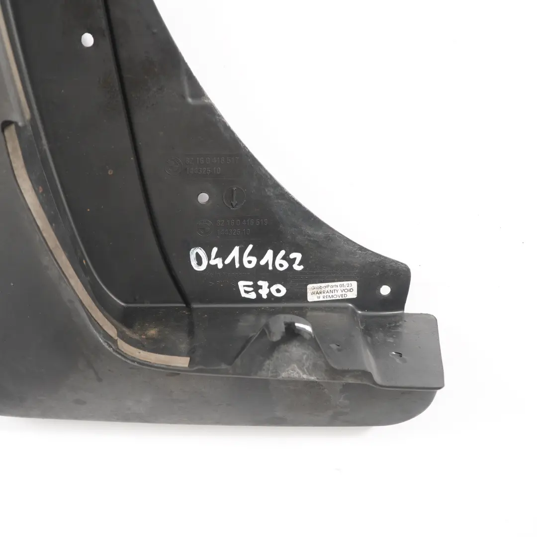 BMW X5 E70 Parafango Paraurti anteriore sinistro Parafanghi Paraspruzzi 0416519 - SKU 416162 - Numero di parte 0416162