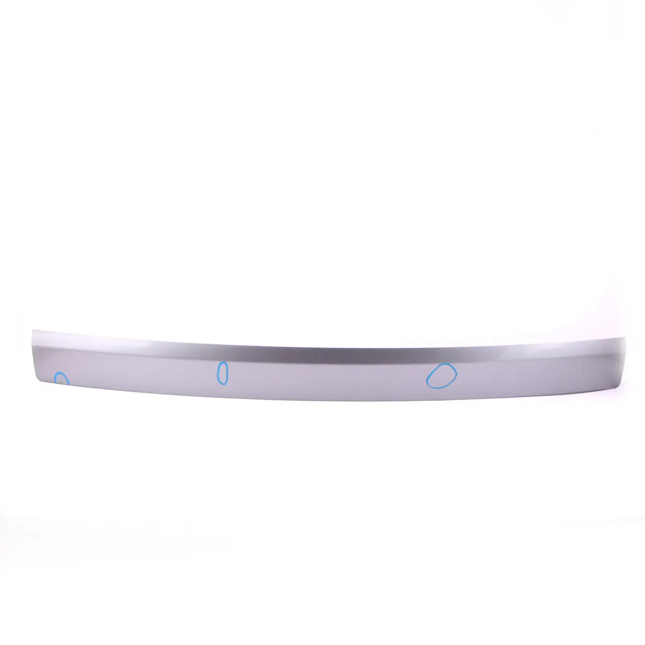 BMW X3 E83 LCI Tapa maletero Tailgate Finisher Cover Silbergrau Plata - A08
