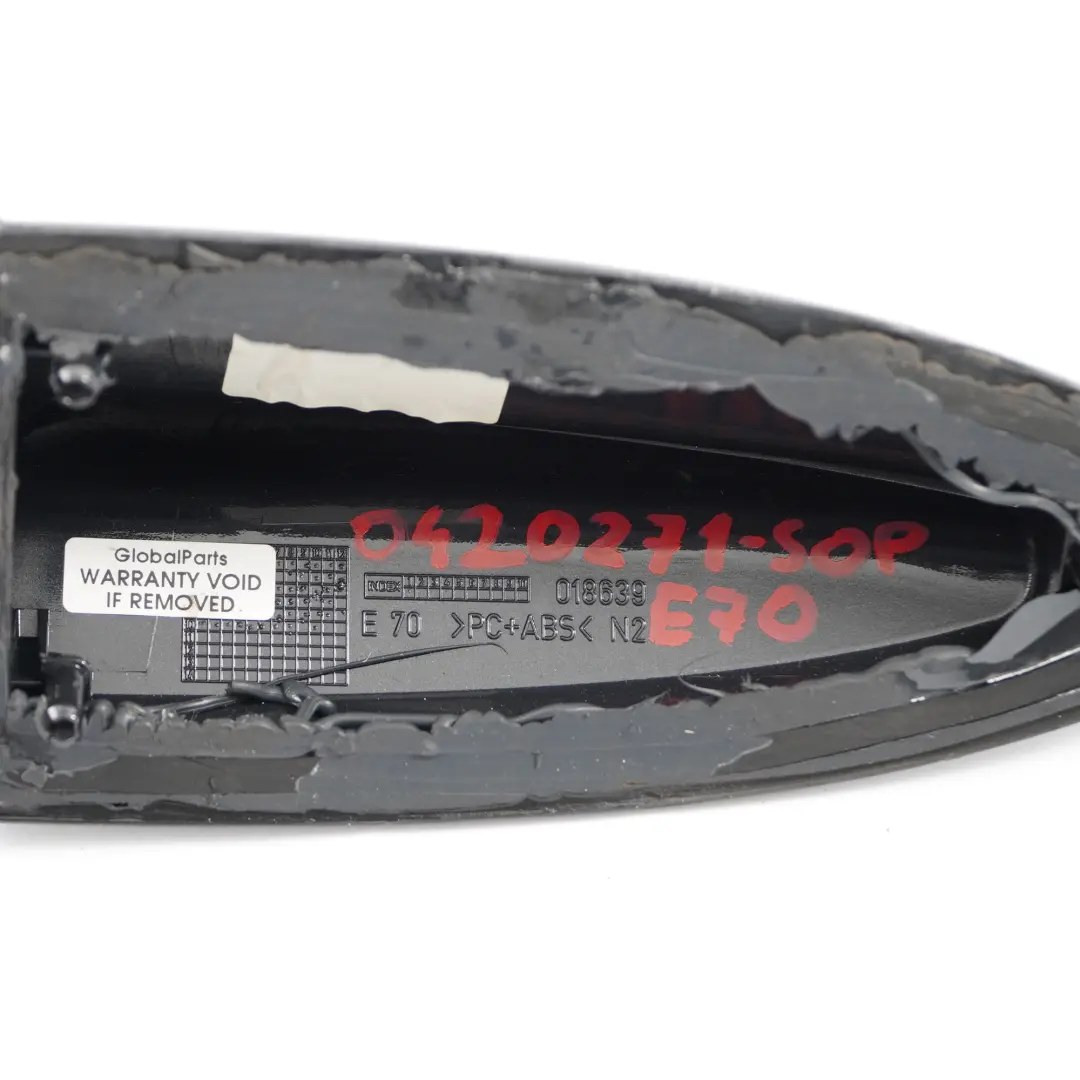 Dach Antenne Hai Abdeckung Sophistograu Metallic - A90 für BMW X5 E70 X6 E71 mit Teilenummer 0420271 BMW X5 E70 X6 E71 Dach Antenne Hai Abdeckung Sophistograu Metallic - A90 - SKU 0420271-SOP - Teilenummer 0420271