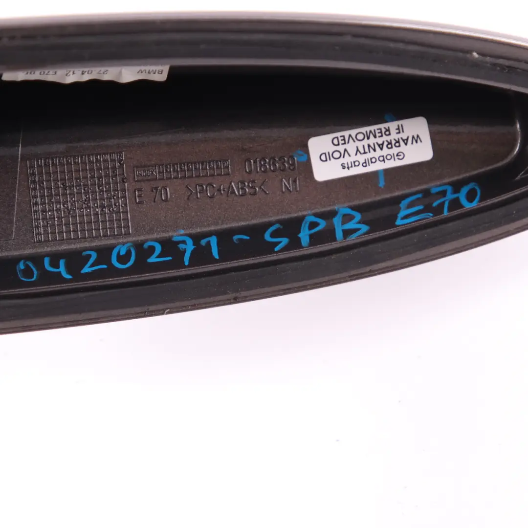 BMW X5 E70 X6 E71 Dach Antenne Hai Abdeckung Sophistograu Metallic - A90 - SKU 0420271-SPB - Teilenummer 0420271