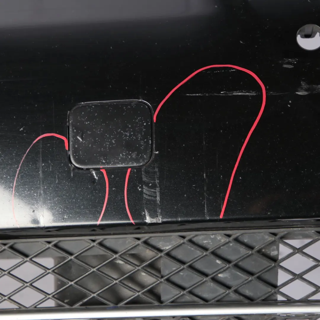 Front Bumper Trim Panel Black Sapphire Metallic - 475 to BMW E60 LCI with Part number 0420276 BMW E60 LCI Front Bumper Trim Panel Black Sapphire Metallic - 475 - SKU 0420276-BS - Part number 0420276