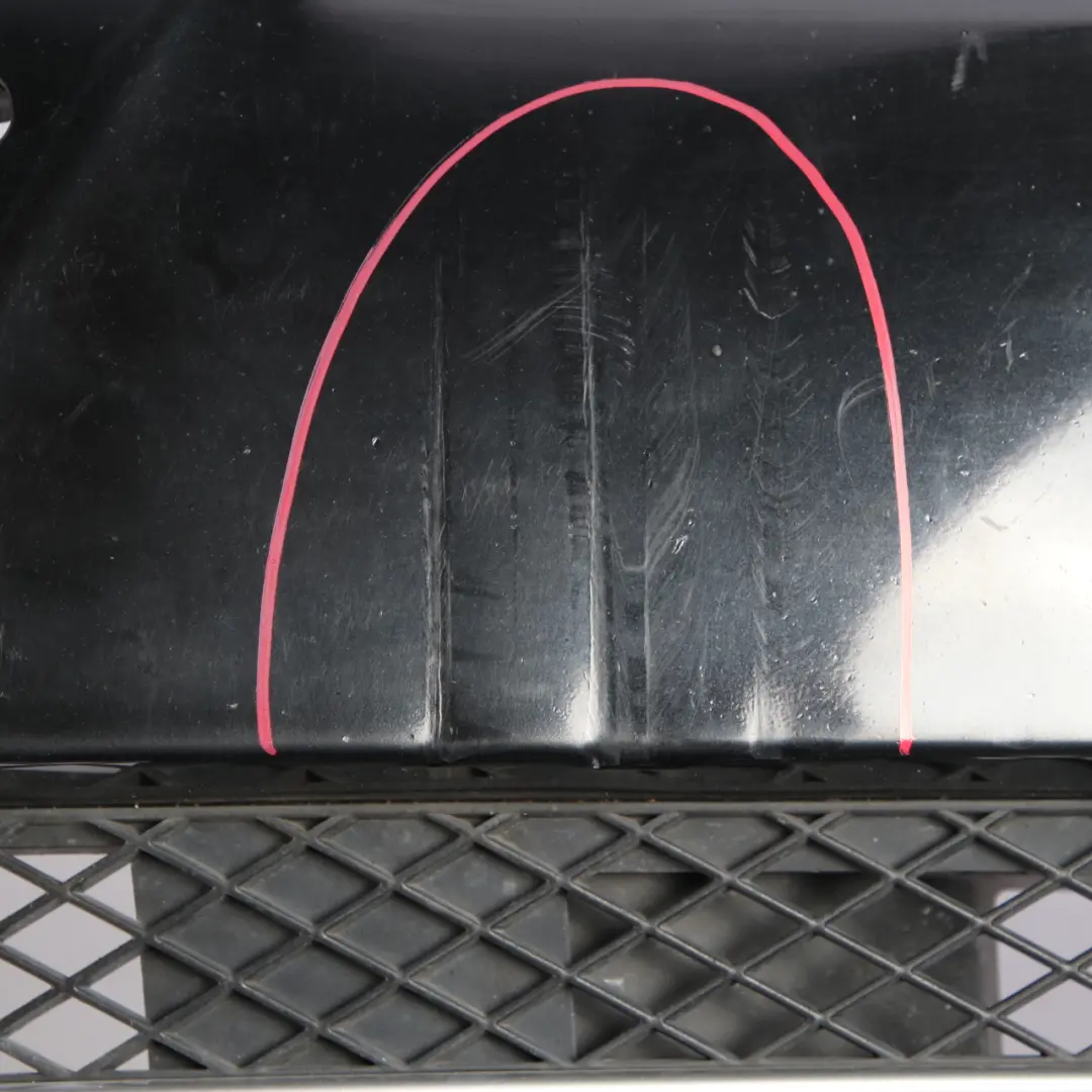 BMW E60 LCI Front Bumper Trim Panel Black Sapphire Metallic - 475 - SKU 0420276-BS - Part number 0420276