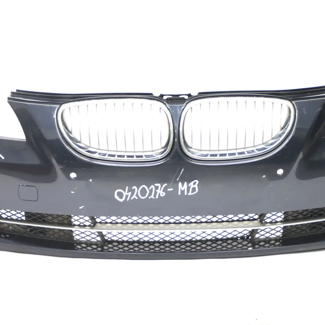 BMW E60 E61 LCI Zderzak Przedni Monacoblau Niebieski Metalik - A35 - SKU 0420276-MB - Numer Części 0420276