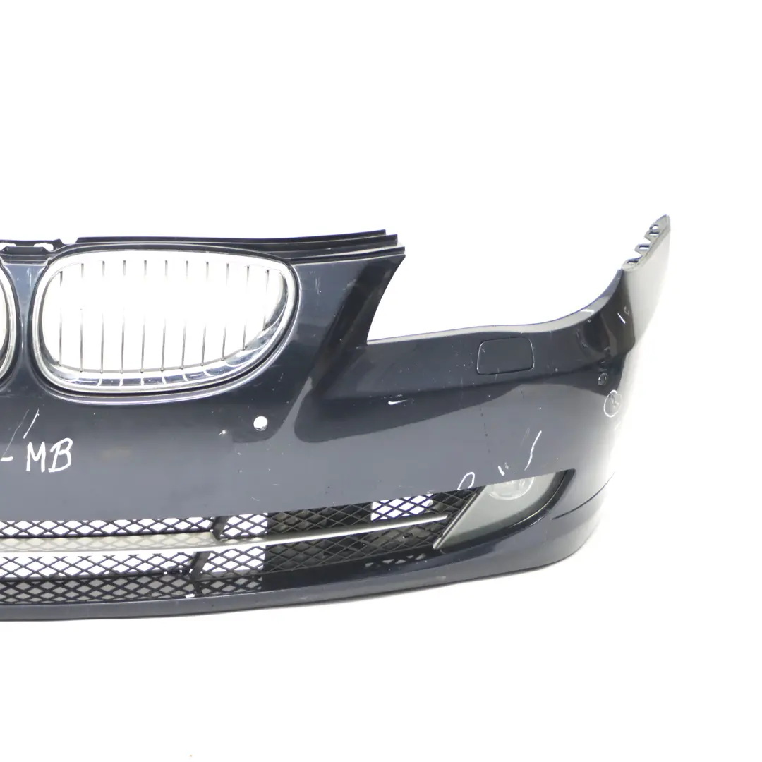 BMW E60 E61 LCI Zderzak Przedni Monacoblau Niebieski Metalik - A35 - SKU 0420276-MB - Numer Części 0420276