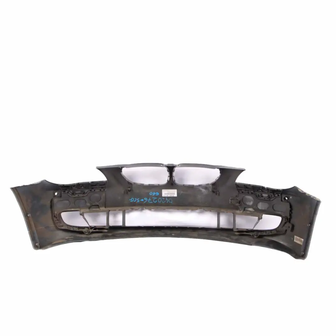 BMW E60 LCI Front Bumper Trim Panel E61 LCI Spacegrau Grey Metallic - A52 - SKU 0420276-SCG - Part number 0420276