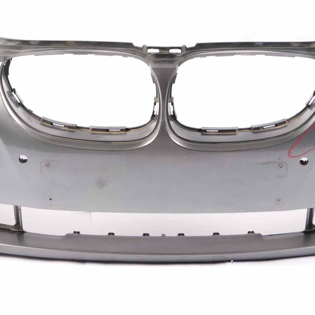 BMW E60 LCI Front Bumper Trim Panel E61 LCI Spacegrau Grey Metallic - A52 - SKU 0420276-SCG - Part number 0420276