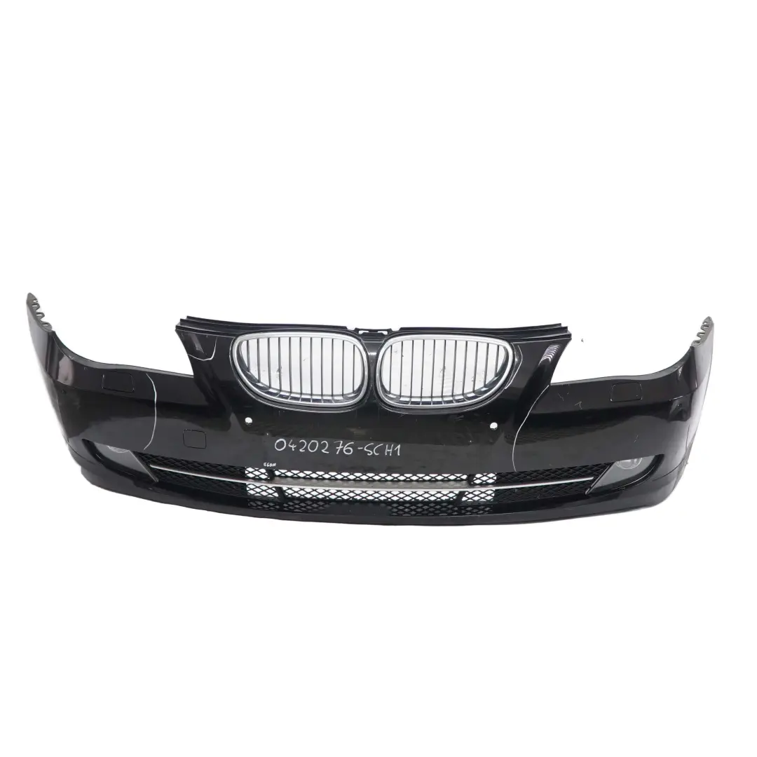 BMW 5 E60 E61 LCI Front Bumper Trim Panel Schwarz 2 Black - 668 - SKU 0420276-SCH1 - Part number 0420276