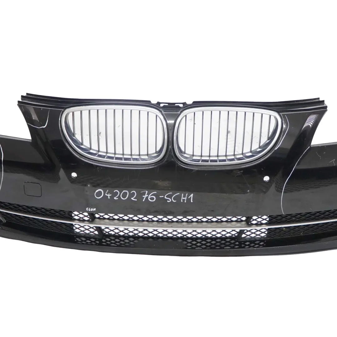 BMW 5 E60 E61 LCI Front Bumper Trim Panel Schwarz 2 Black - 668 - SKU 0420276-SCH1 - Part number 0420276