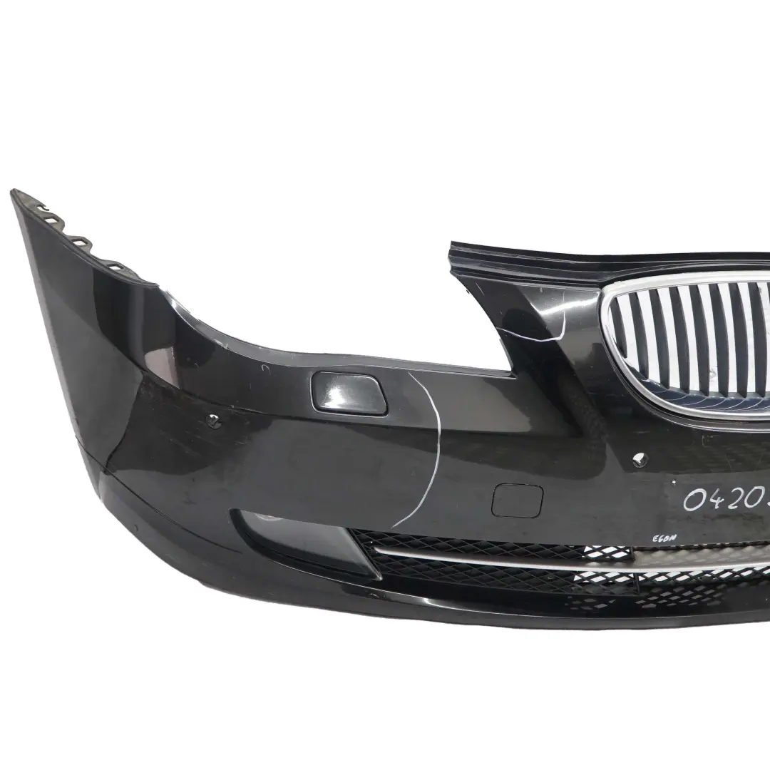 Front Bumper Trim Panel Schwarz 2 Black - 668 to BMW 5 E60 E61 LCI with Part number 0420276 BMW 5 E60 E61 LCI Front Bumper Trim Panel Schwarz 2 Black - 668 - SKU 0420276-SCH1 - Part number 0420276