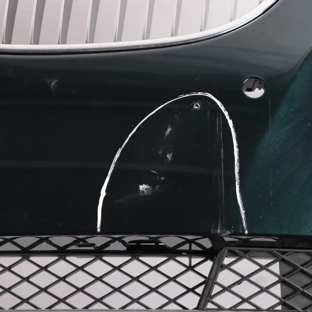 BMW 5 E60 E61 LCI Front Bumper Trim Panel Tiefgruen Deep Green - A43 - SKU 0420276-TG - Part number 0420276