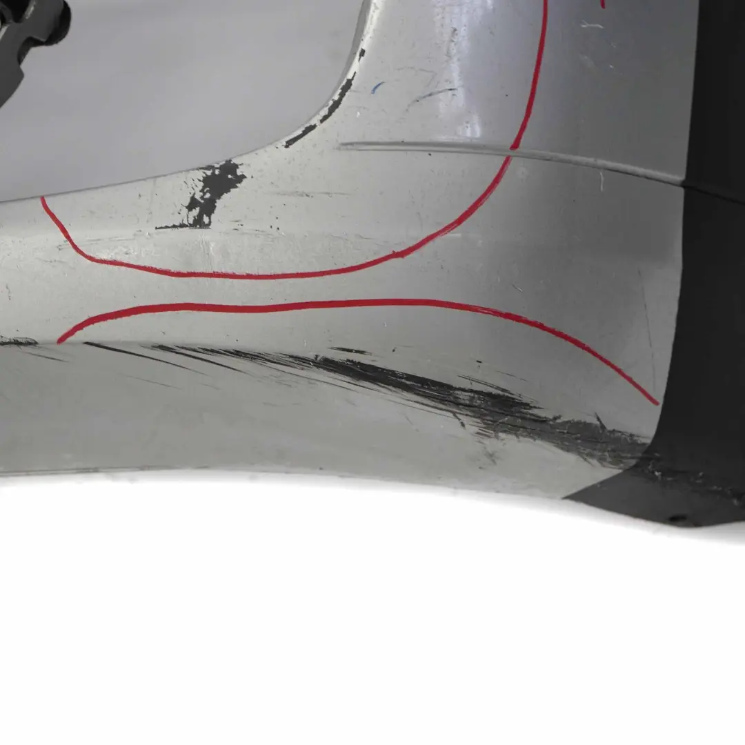 Front Bumper Trim Panel Titansilber Titan Silver Metallic - 354 to BMW E60 LCI with Part number 0420276 BMW E60 LCI Front Bumper Trim Panel Titansilber Titan Silver Metallic - 354 - SKU 0420276-TS - Part number 0420276