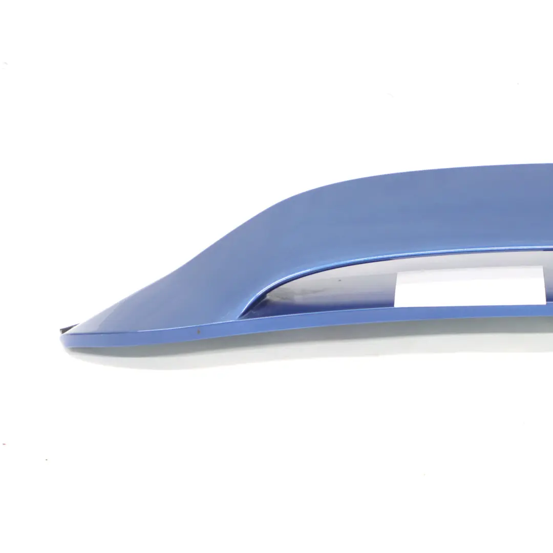 Trunk Tailgate Spoiler Panel Lightning Blue A63 0404125 to Mini Cooper S JCW R56 with Part number 0420491 Mini Cooper S JCW R56 Trunk Tailgate Spoiler Panel Lightning Blue A63 0404125 - SKU 0420491-LB - Part number 0420491