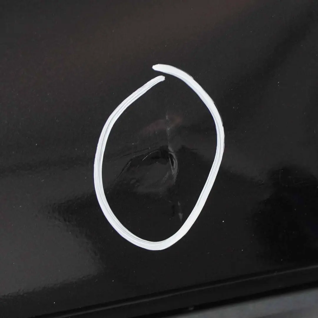 BMW X3 E83 LCI Rear Bumper PDC Black Sapphire Metallic - 475 - SKU 0420654-BS - Part number 0420654