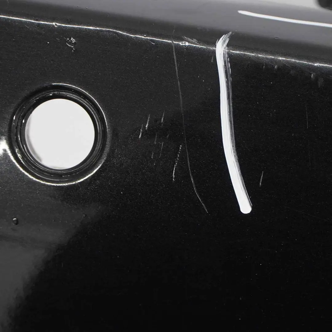 BMW X3 E83 LCI Rear Bumper PDC Black Sapphire Metallic - 475 - SKU 0420654-BS - Part number 0420654