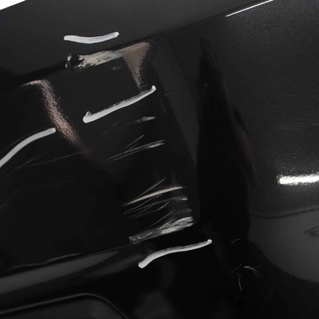 BMW X3 E83 LCI Rear Bumper PDC Black Sapphire Metallic - 475 - SKU 0420654-BS - Part number 0420654