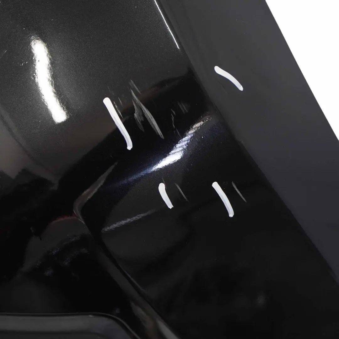 BMW X3 E83 LCI Rear Bumper PDC Black Sapphire Metallic - 475 - SKU 0420654-BS - Part number 0420654