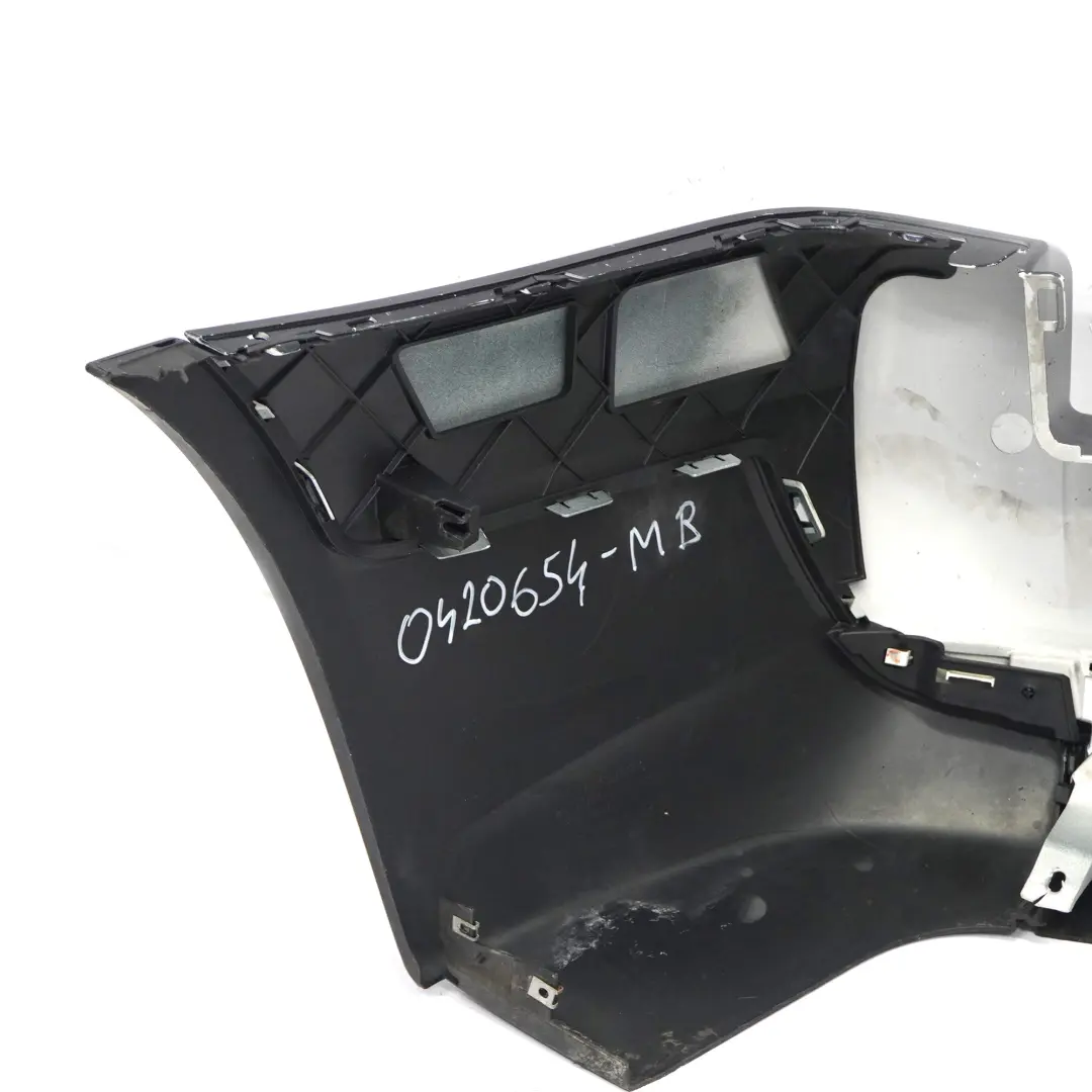 Bumper BMW X3 E83 LCI Trim Panelling PDC Monacoblau Metallic - A35 to Rear with Part number 0420654 Rear Bumper BMW X3 E83 LCI Trim Panelling PDC Monacoblau Metallic - A35 - SKU 0420654-MB - Part number 0420654