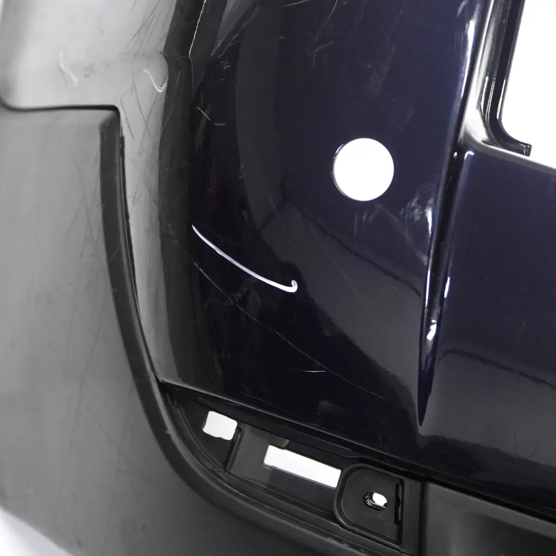 Bumper BMW X3 E83 LCI Trim Panelling PDC Monacoblau Metallic - A35 to Rear with Part number 0420654 Rear Bumper BMW X3 E83 LCI Trim Panelling PDC Monacoblau Metallic - A35 - SKU 0420654-MB - Part number 0420654