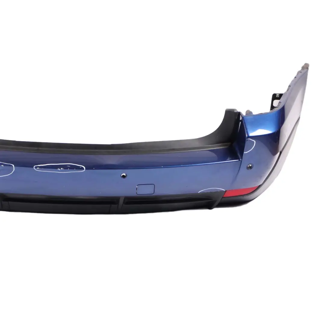 Bumper PDC Montegoblau Montego Blue Metallic - A51 to BMW X3 E83 LCI Rear with Part number 0420654 BMW X3 E83 LCI Rear Bumper PDC Montegoblau Montego Blue Metallic - A51 - SKU 0420654-MTB1 - Part number 0420654