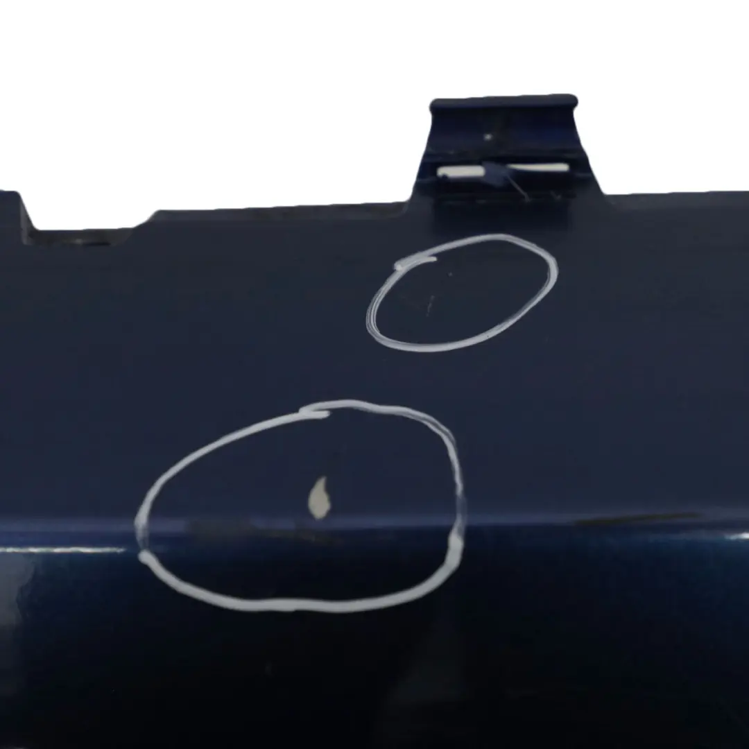 Bumper BMW X3 E83 LCI Trim Panelling PDC Montegoblau Blue Metallic - A51 to Rear with Part number 0420654 Rear Bumper BMW X3 E83 LCI Trim Panelling PDC Montegoblau Blue Metallic - A51 - SKU 0420654-MTB2 - Part number 0420654