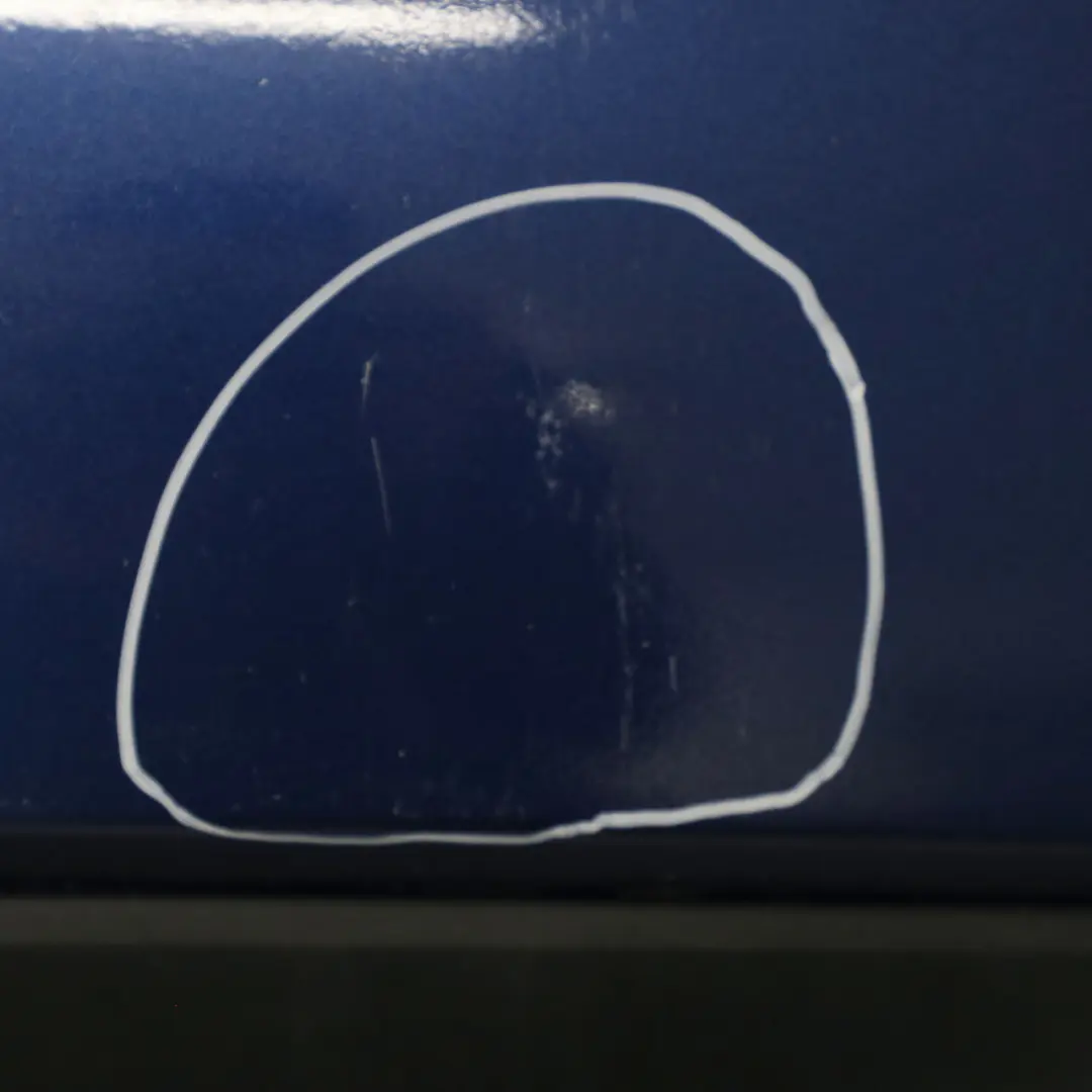 Rear Bumper BMW X3 E83 LCI Trim Panelling PDC Montegoblau Blue Metallic - A51 - SKU 0420654-MTB2 - Part number 0420654