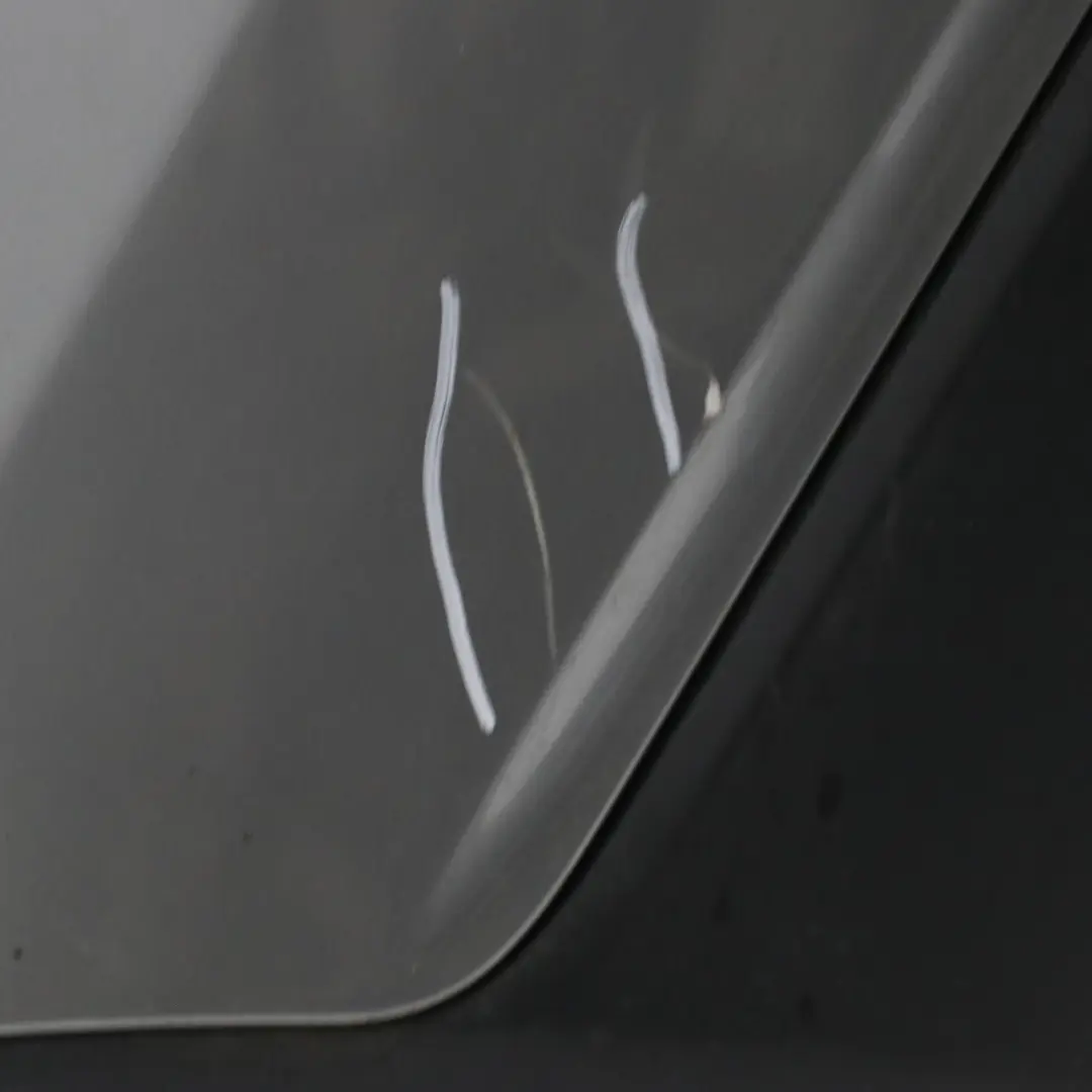 Bumper BMW X3 E83 LCI Trim Panelling PDC Spacegrau Grey Metallic - A52 to Rear with Part number 0420654 Rear Bumper BMW X3 E83 LCI Trim Panelling PDC Spacegrau Grey Metallic - A52 - SKU 0420654-SCG - Part number 0420654