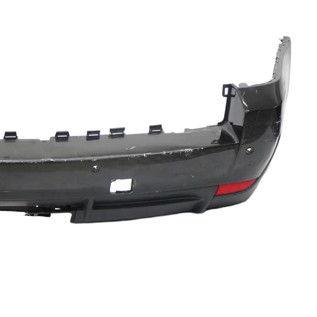 BMW X3 Series E83 LCI Rear Bumper PDC Schwarz 2 Black - 668 - SKU 0420654-SCH - Part number 0420654
